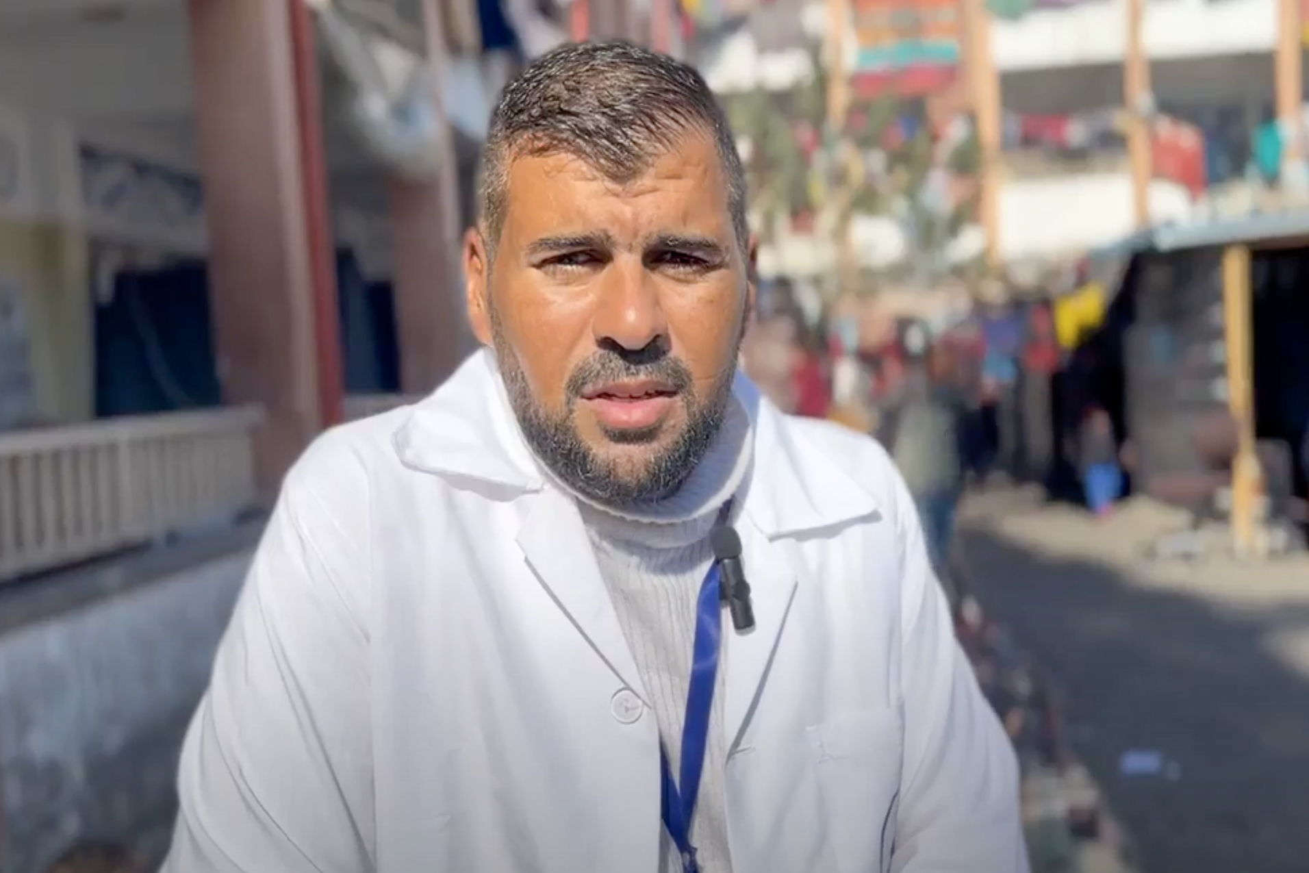 ‘I’ll die here before I leave,’ Mohammed Madi told Al Jazeera